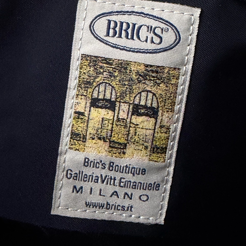 Bric's X-Bag Sportina Duffel Bag -  Navy Black and Brown - Picture 7 of 13